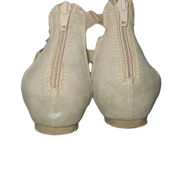 Earth Spirit "Meaghan" Gladiator Wedge Sandals - Boho Laser Cut - Size 8.5 NWOB - Picture 7 of 11